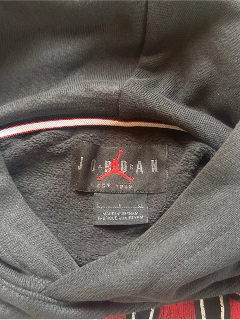 Jordan black pullover
